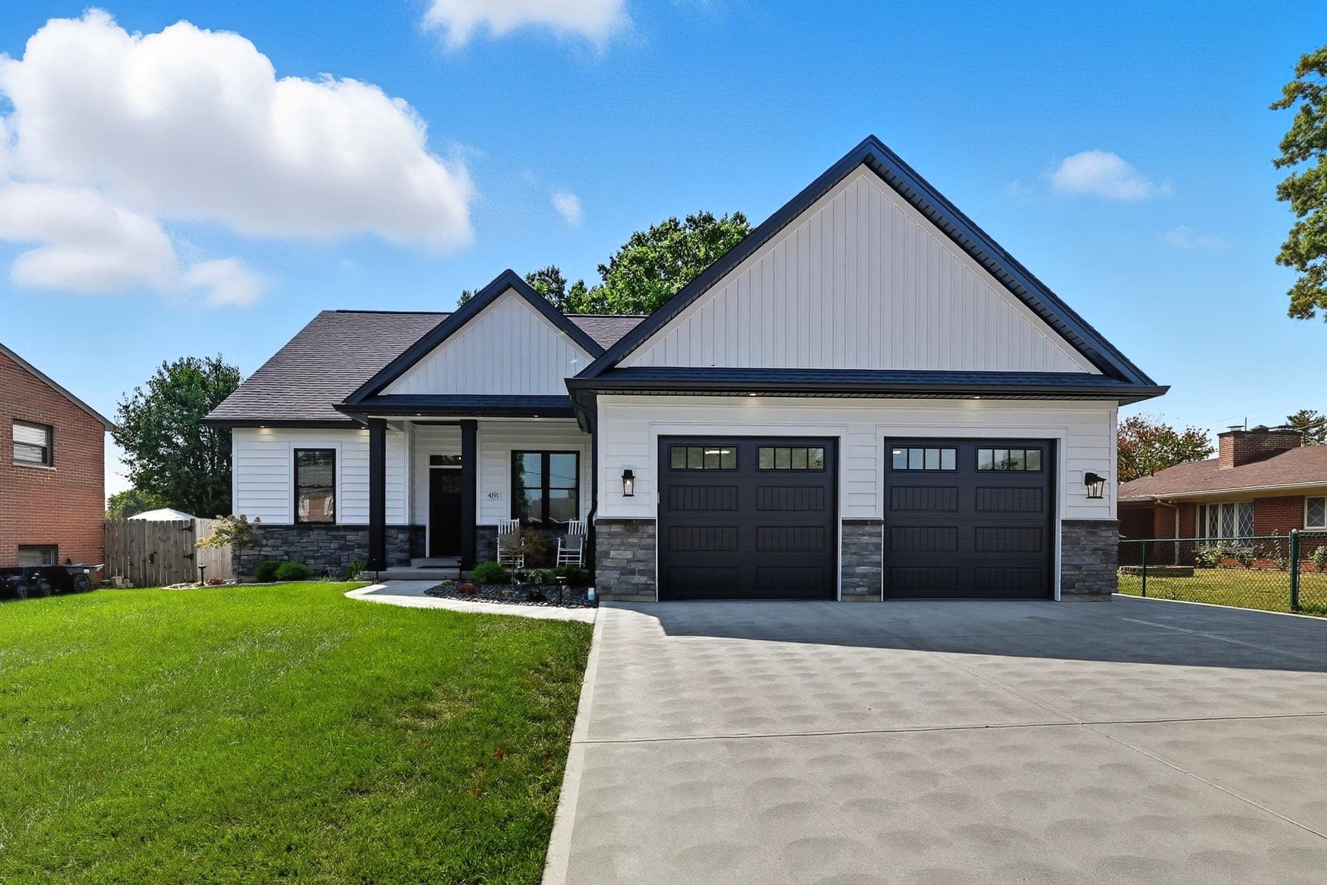 Custom home built by WJ Homes in Greater Cincinnati