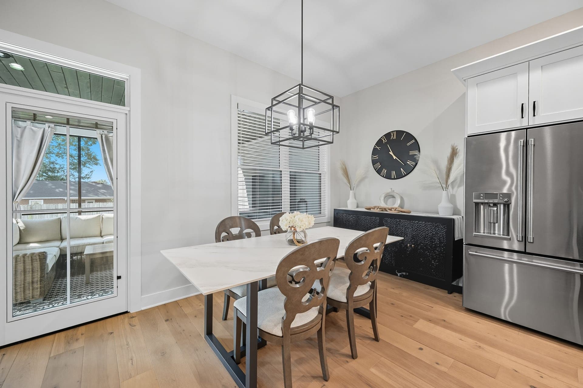 Custom kitchen design by WJ Homes
